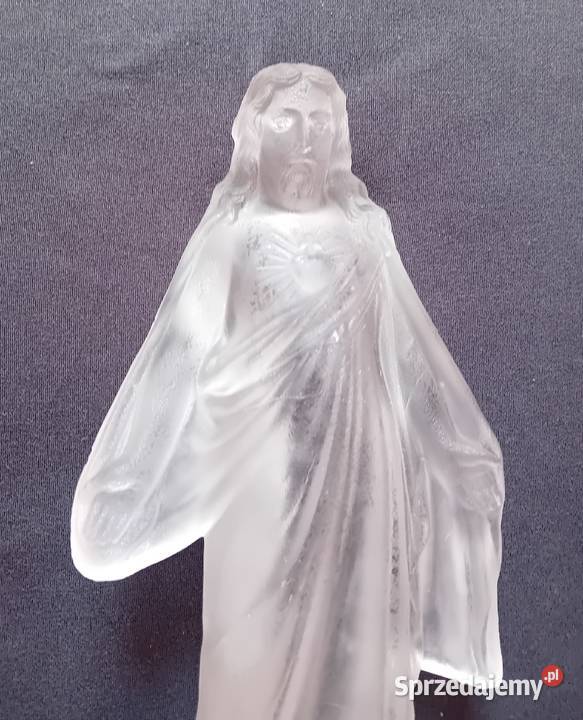 Figurka świecznik Jezus z Sercem Gorejącym Josef