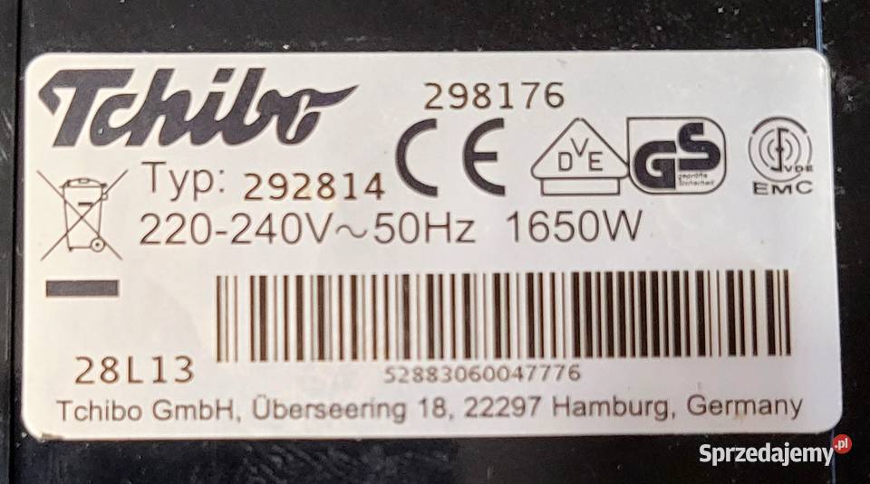 Czujnik temperatury NTC Tchibo Cafissimo Pure Włodawa sprzedam