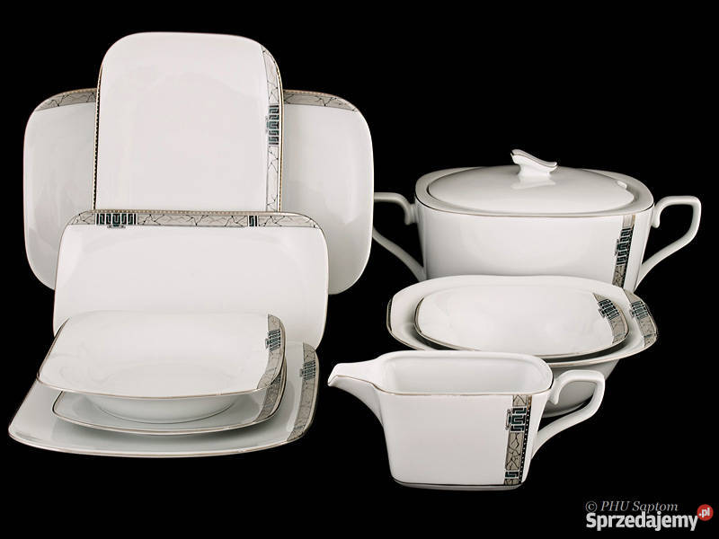 Serwis obiadowy porcelanowy Saturn Porcelana Wałbrzych sprzedam