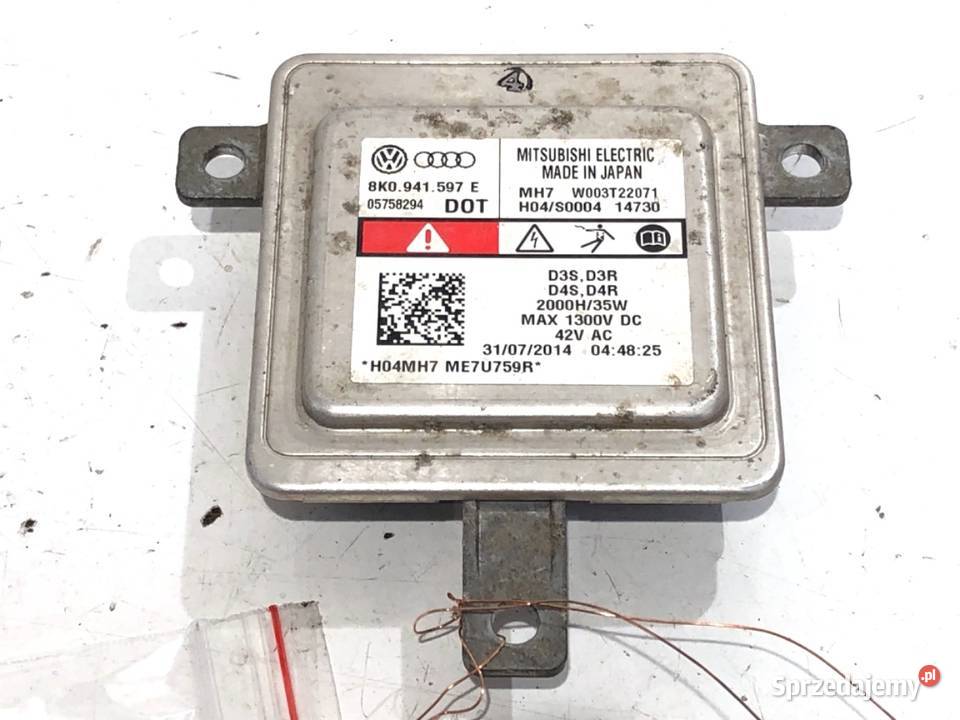 PRZETWORNICA XENON VW GOLF VII 8K0941597E MODUŁ Motoryzacja podkarpackie