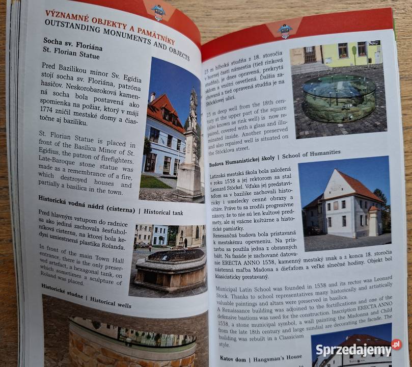 Bardejov Tourist Guide Słowacja j angielski i Kraków