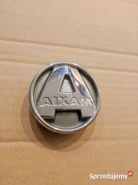 logo emblemat znaczek chromowany Aixam plakietka Kielce