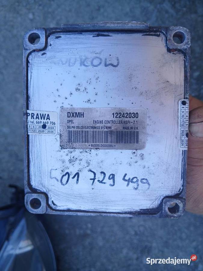 Opel Astra G II Zafira Komputer Sterownik Radłów