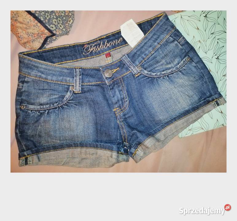 YORKER spodenki jeansowe szorty dżinsowe wielkopolskie Leszno sprzedam
