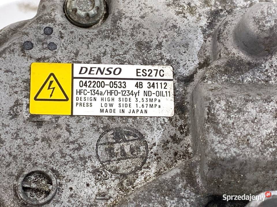 SPRĘŻARKA KLIMATYZACJI LEXUS NX 0422000533 25