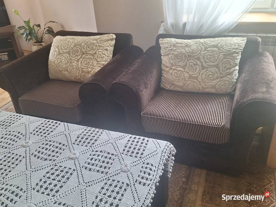 Wypoczynek sofa 2 fotele Dom i Ogród podkarpackie Nisko