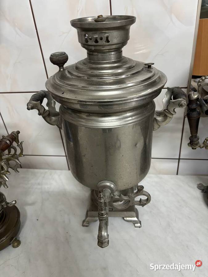 Samowar rosyjski 3 zestaw