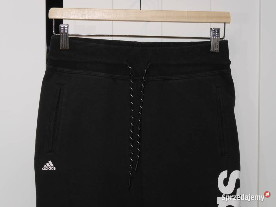 Adidas świetne spodenki kolano duże logo 36 S Wrocław sprzedam