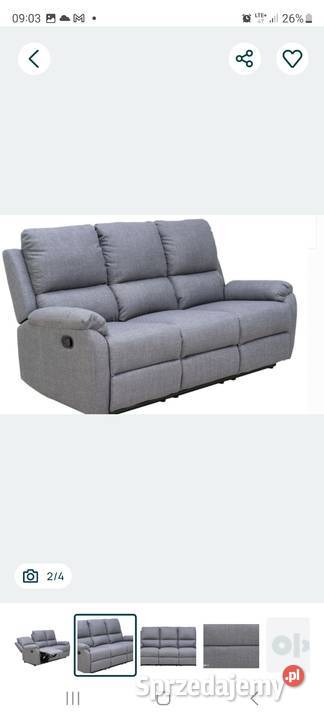Sofa SPENCER III RELAX automatycznie rozkładana Ostrowiec Świętokrzyski