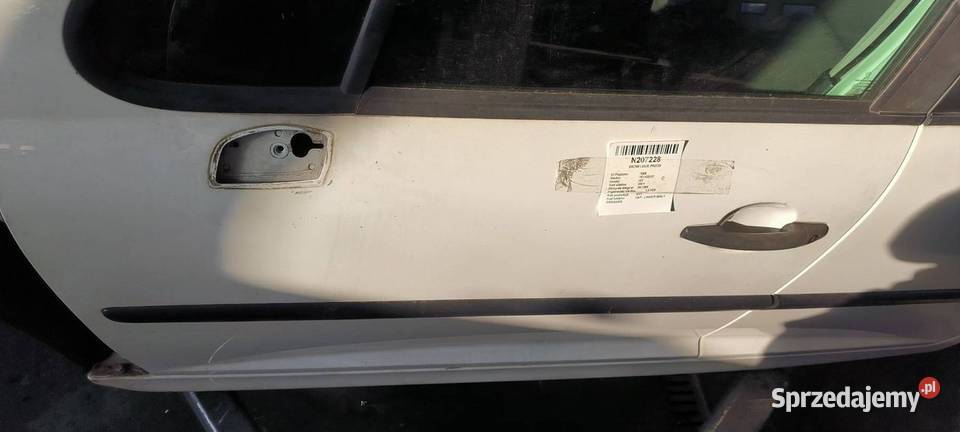 DRZWI LEWE PRZÓD PEUGEOT 207 EWP kujawsko-pomorskie Lipno sprzedam