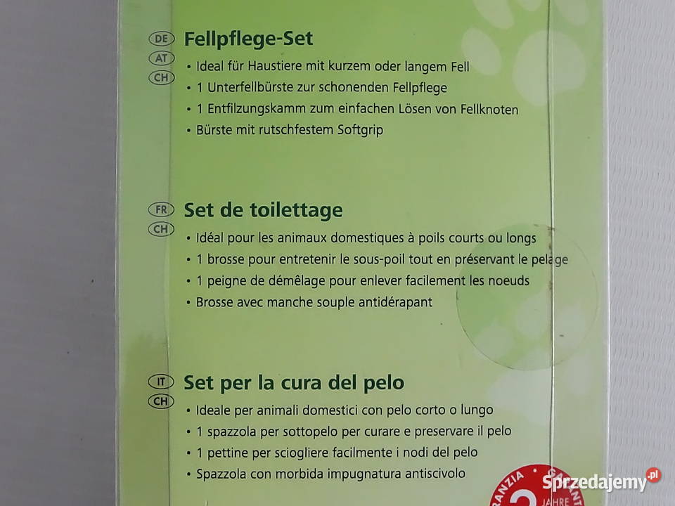 Zestaw do pielęgnacji sierści Zoofari Szczotka lubelskie Biłgoraj