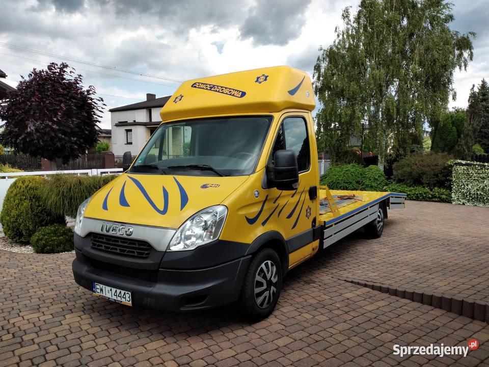 Iveco 23 ład1520 hak35t laweta platforma 5m pół Złoczew
