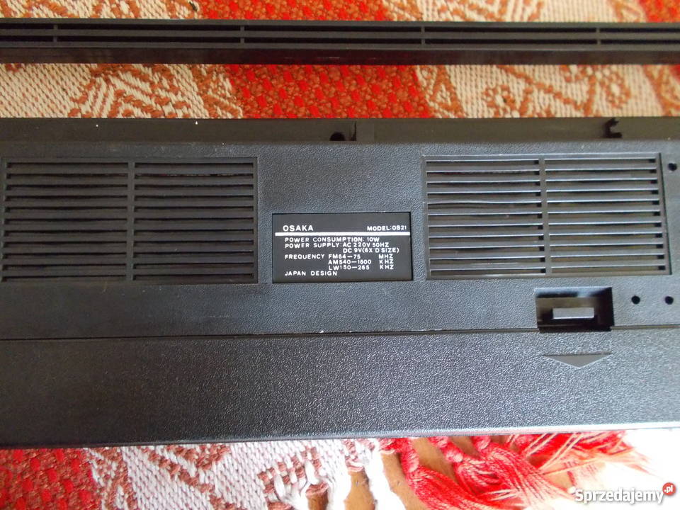 Obudowa radio magnetofon OSAKA