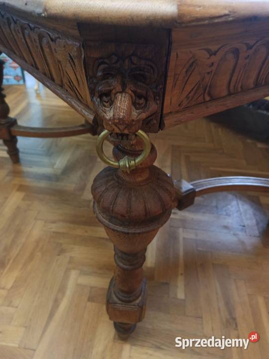 Stary dębowy stół Milanówek