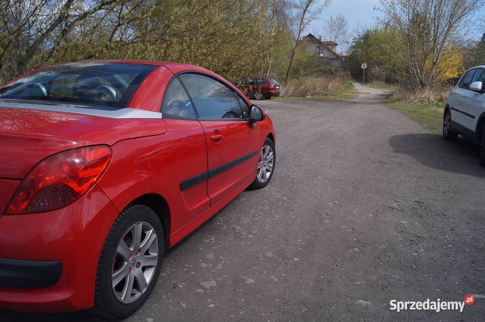 SPRZEDAM SAMOCHÓD KABRIOLET PEUGEOT 207 CC 153000km zachodniopomorskie Szczecin