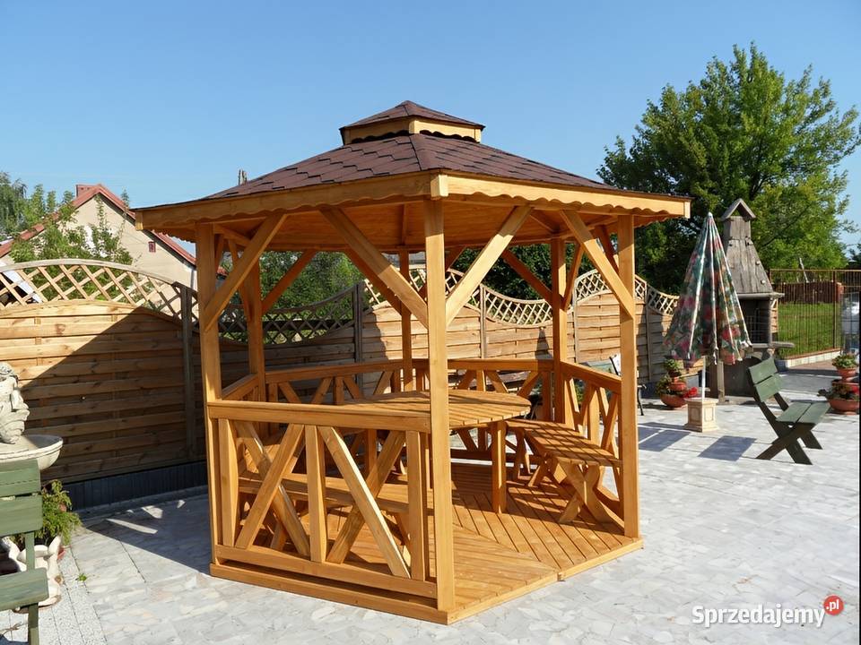 Altana 1 4m Sześciokątna Impregnowana Podłoga Parzymiechy