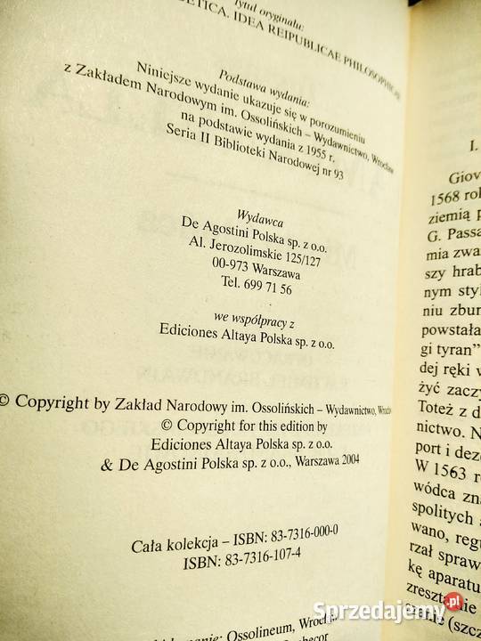 Campanella Miasto słońca Warszawa