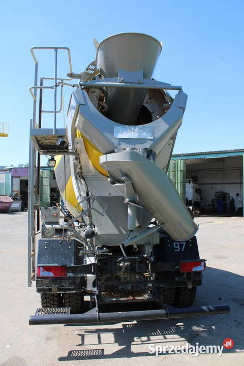 Betoniarka Stetter MAN TGS Warszawa