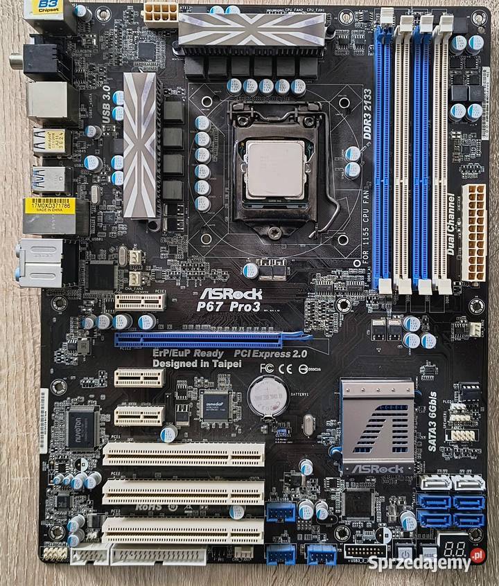 Płyta główna Asrock P67 Pro3 ASRock