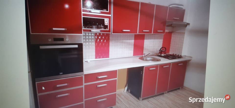 Meble kuchenne kolor bordo Katowice