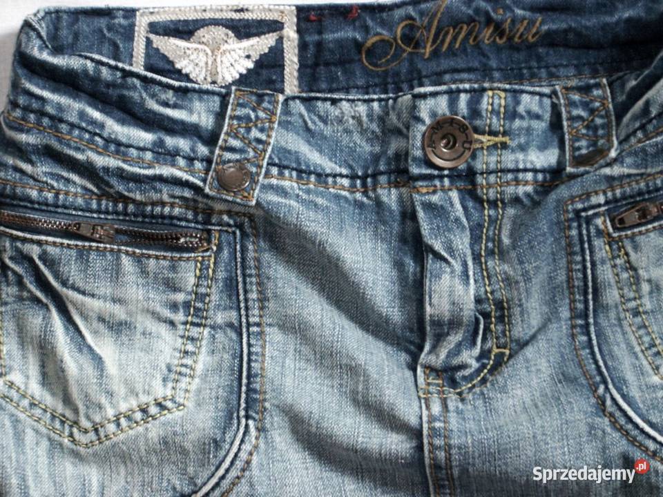 Jeansowa Dżinsowa spódnica AMISU 38 40 Jeans Nowy Sącz