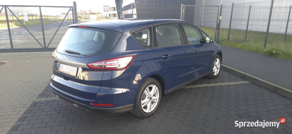 Ford S 20Diesel 2018r Titatnium FullLED Martwe asystent parkowania S-MAX Krosno sprzedam