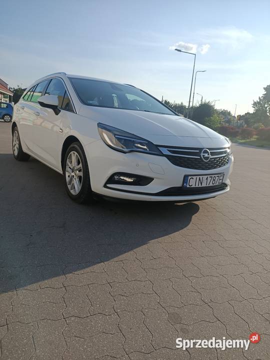 Sprzedam Opel Astra biały kujawsko-pomorskie Inowrocław