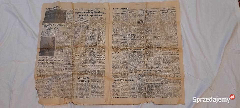Gazeta z PRL Trybuna Ludu sprzedam