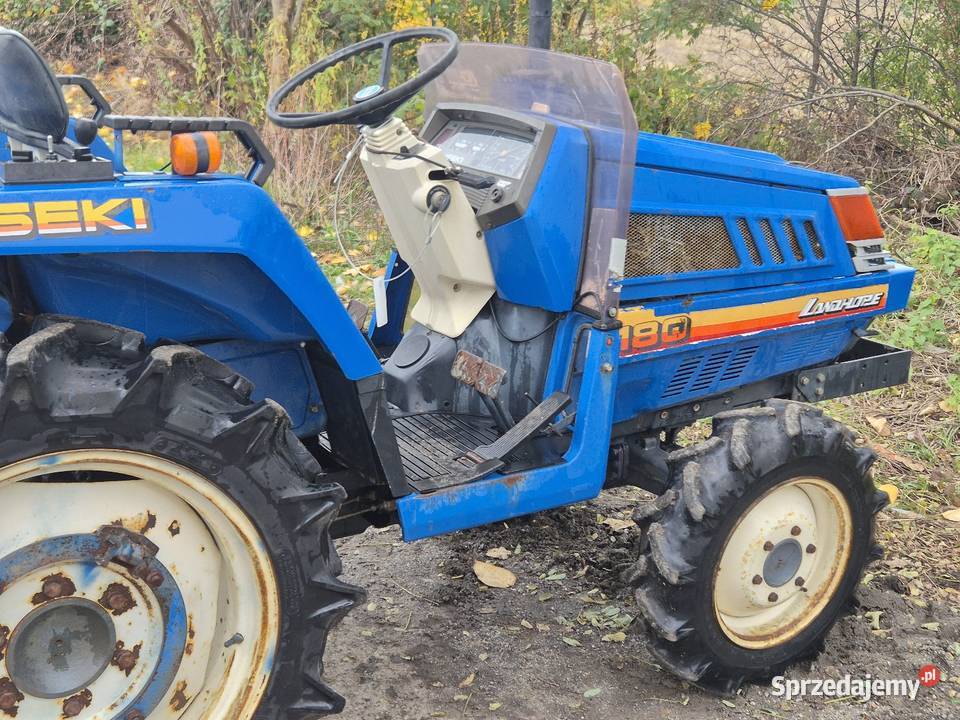 Traktorek traktor ISEKI TU180F 18 44 Wspomaganie Napęd 4x4 Małuszyn sprzedam