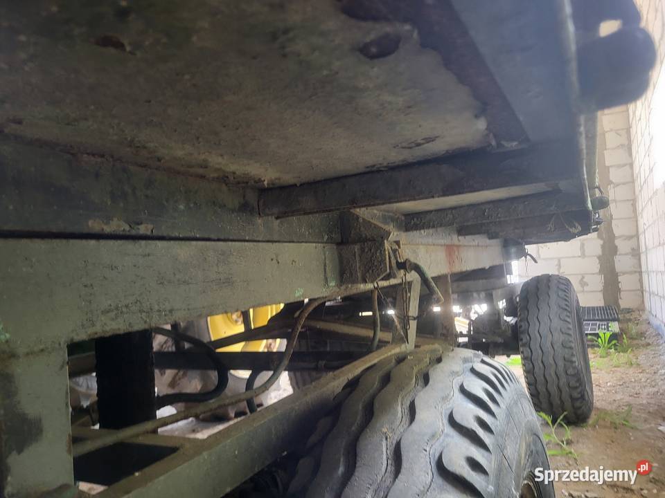 Przyczepa rolnicza wywrotka 2x tłokowa d46
