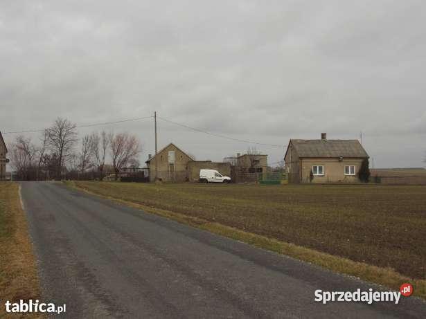 Siedlisko w Zagajewicach gm Osięciny Dom z zabu parterowy Osięciny