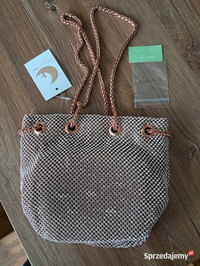 nowa torebka Michelle Moon z kryształków kolor Moda i Styl