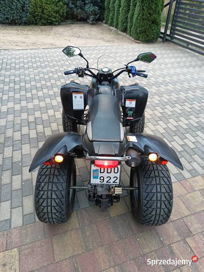 Smc honda barossa 250 wsteczny rejestracja mat Sokółka