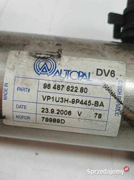 CHŁODNICA SPALIN 9646762280 20 HDI Peugeot 407 I Recyrkulacja spalin EGR
