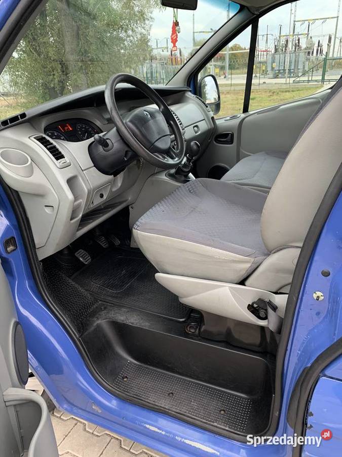 Renault Trafic II long 9 osobowy 20 DCI 115 komputer pokładowy Kalisz