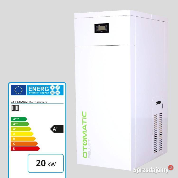Kocioł na Pellet Otomatic- Classic 20kW klasa 5 z dostawą gratis