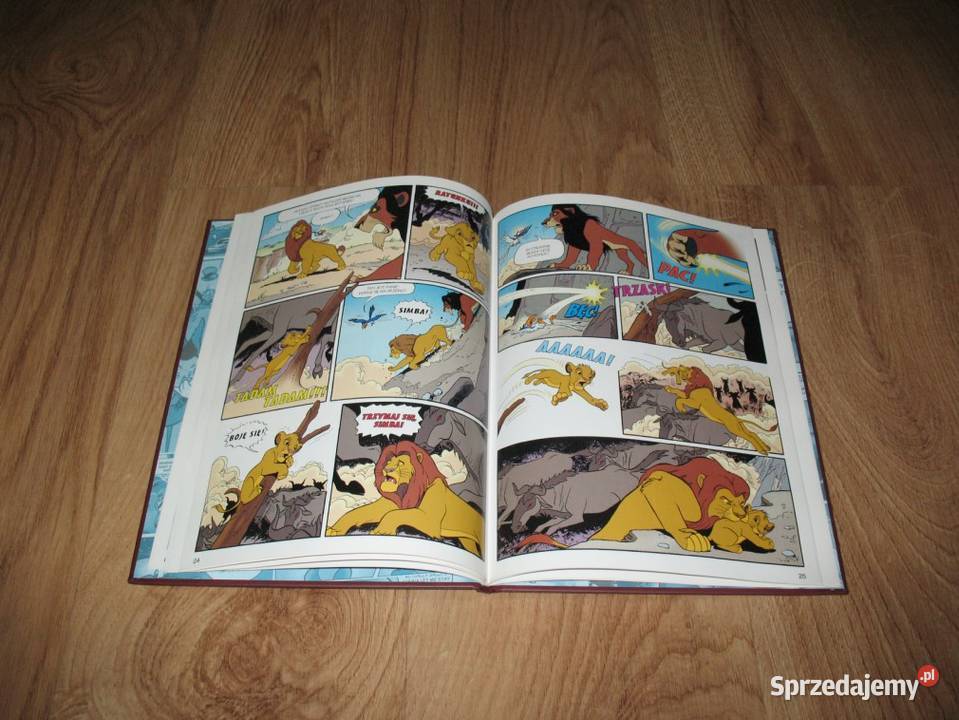 Król lew Disney komiks KOMIKS