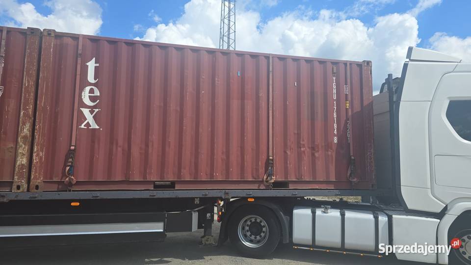 Wyprzedaż używane kontenery morskie magazynowe