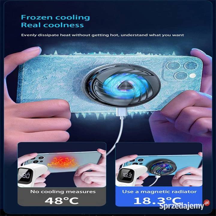 półprzewodnikowa chłodnica telefonu komórkowego