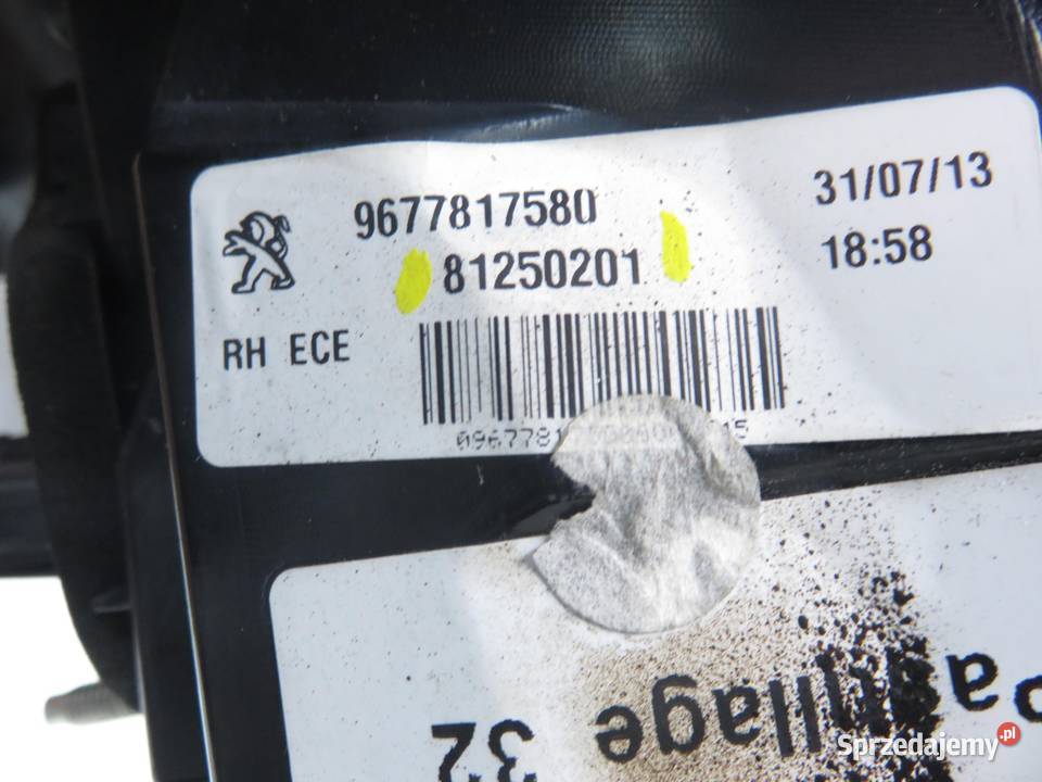 LAMPA PRAWA TYLNA PEUGEOT 308 II 81250201 małopolskie sprzedam