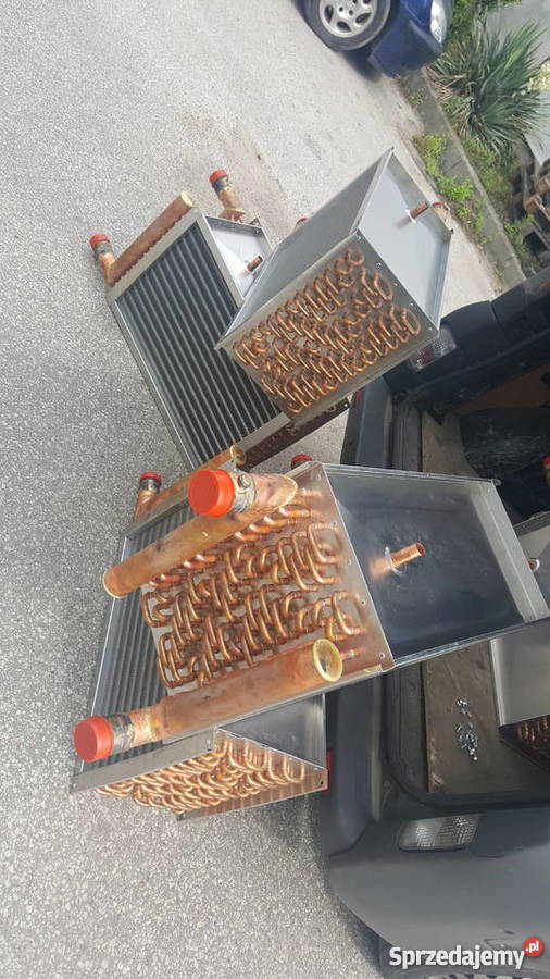 Nagrzewnica chłodnica wodna ramowa glikolowa Lipno