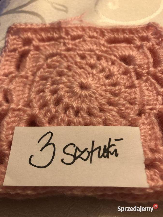 kwadrat babuni na szydełku NOWEna Zegrze