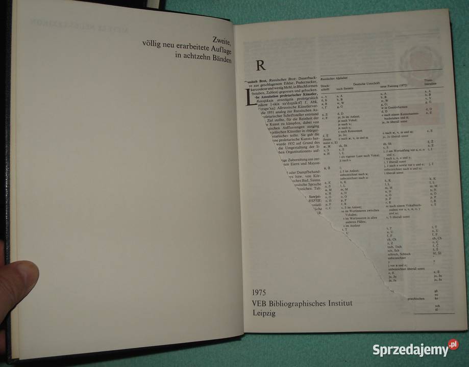 Meyers Neues Lexikon Warszawa