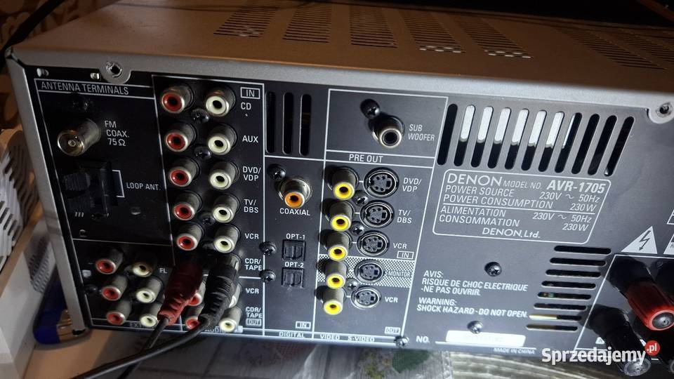 Denon Amplituner I DVD CD małopolskie Wadowice sprzedam