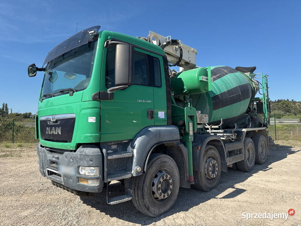 Pompogruszka MAN TGS 35480 8x4 Putzmeister M243 diesel Kraków