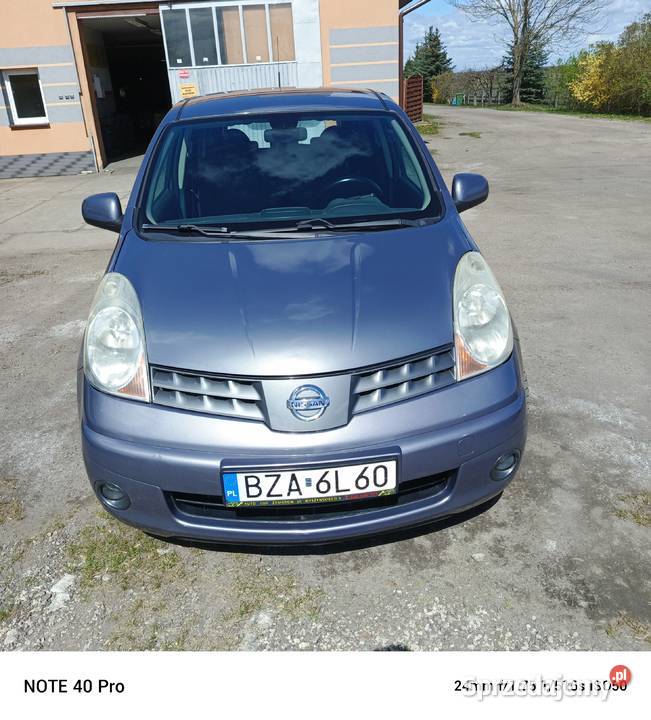Nissan note 15 dCi 2008 Zambrów