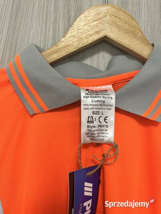 Męska bluza robocza z paskami odblaskowymi Odzież codzienna