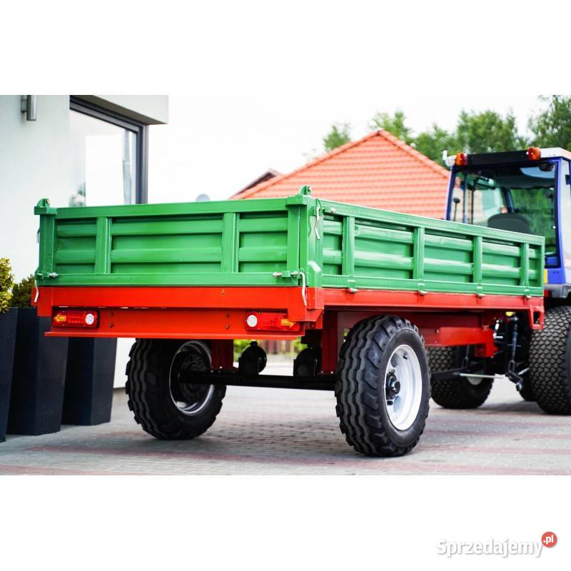 Przyczepy transportowe jedno dwu osiowe nowe nieuszkodzony dolnośląskie Wrocław