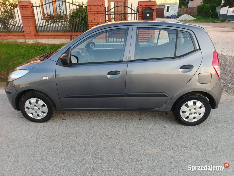 Hyundai i10 Salon Polska 12 benzyna 2008 R niski nieuszkodzony