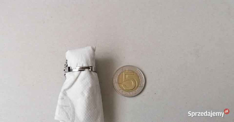 DUŻY PIERŚCIONEK W STARYM STYLU STAL Biżuteria dla Pań łódzkie